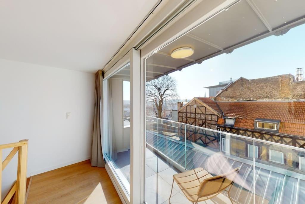 La Mezzanine Sur Les Toits - Opera/St-Lambert Apartment Liège Exterior foto